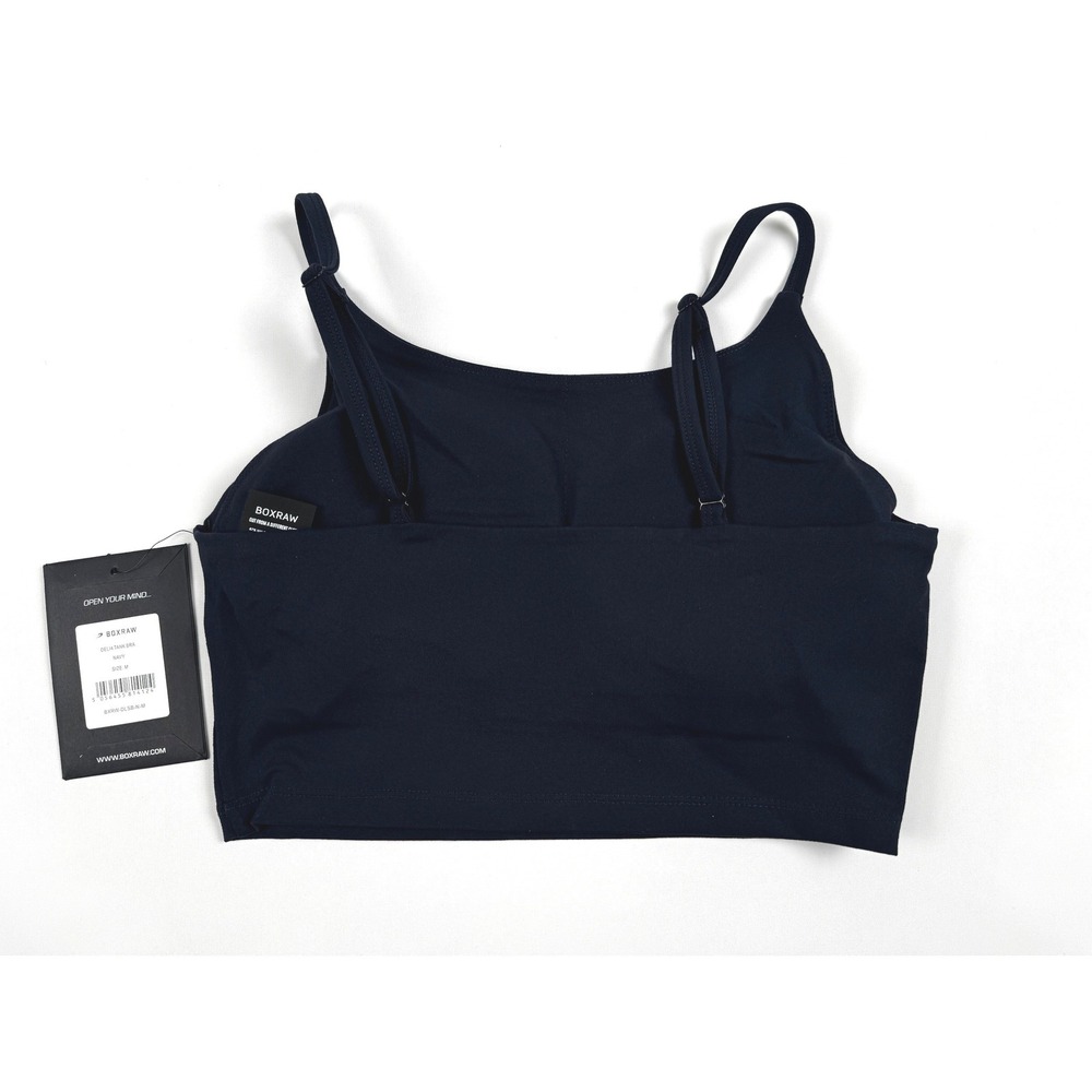 BOXRAW Delia Tank Bra Navy Size Medium New‎ With Tags - Picture 2 of 8
